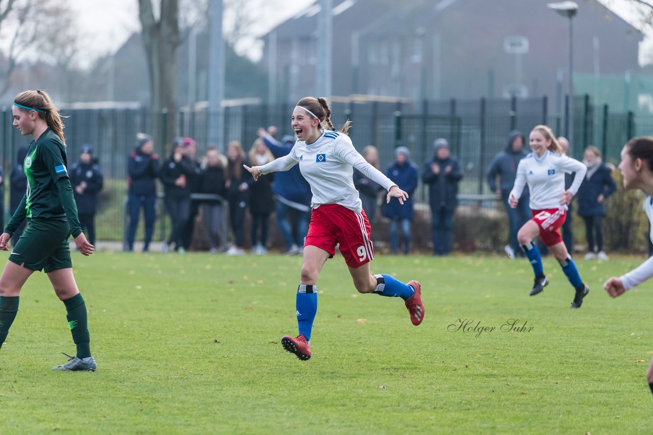 Bild 157 - B-Juniorinnen HSV - VfL Wolfsburg : Ergebnis: 2:1